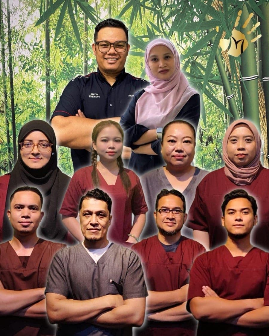 Matin Therapy team and Pusat Rawatan Tradisional